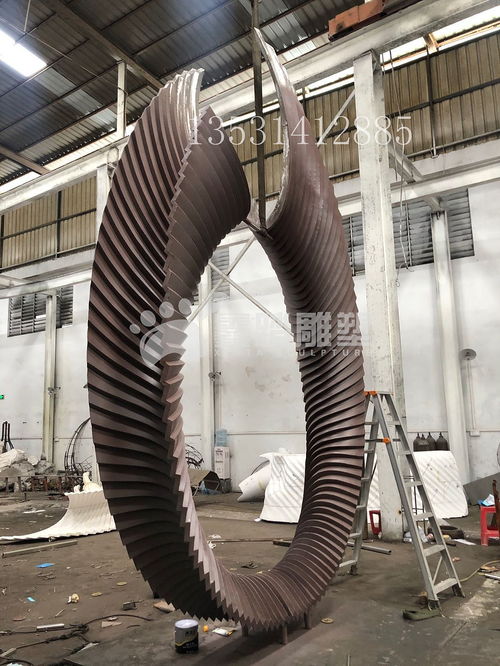 陕西不锈钢景观雕塑 不锈钢异形金属制品定制厂家